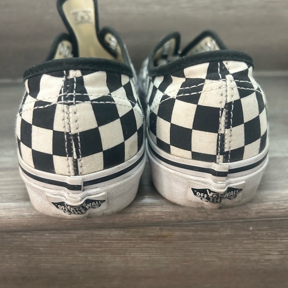 Vans Checkered Black and White Shoes - Picture 5 of 5